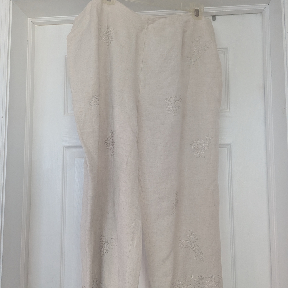 Lot Of 4 Sise 16 Capri Pants Evan Picone, Talbot, Madison & Mercer and Madison - Picture 11 of 15